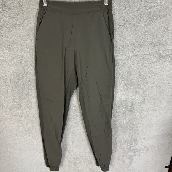 Athleta Pants - Athleta Pants Womens 2 Green Textured Brooklyn Jogger‎ Stretch Commute Work